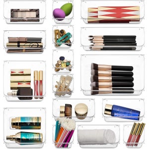 오라플 서랍칸막이 16종세트 소품 다용도 수납함 칸막이 펜트리 데스크정리함