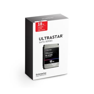WD UltraStar NAS HDD 18TB HC555 패키지 7200 512M