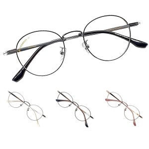 ALL 티타늄 안경테 작은 원형 둥근 동그란 고도수 고도근시 명품 블루라이트 차단 안경