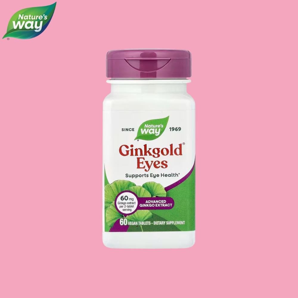 네이처스웨이 Ginkgold Eyes 60정 은행잎 루테인 <b>Zeaxanthin</b>