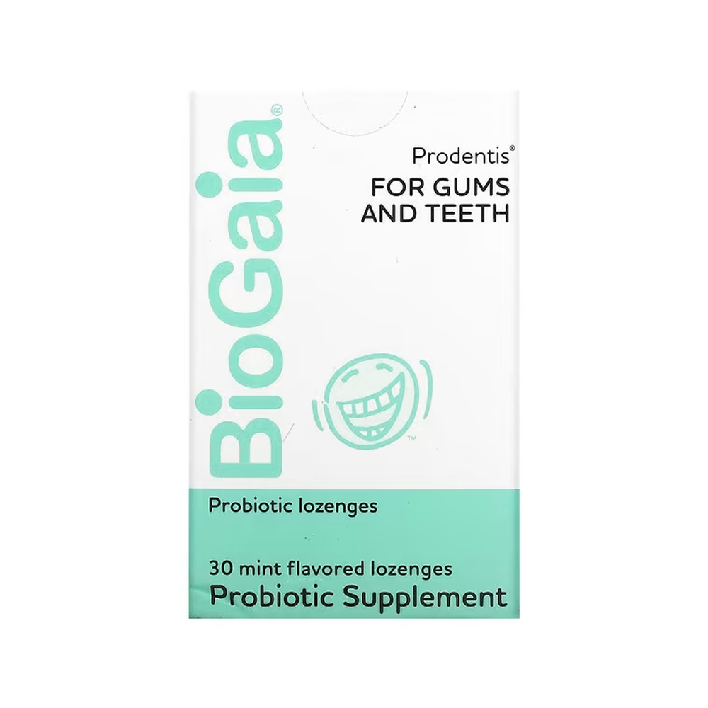 바이오가이아 Prodentis For Gums And Teeth 민트 유산균 30정 <b>프로바이오틱스</b>