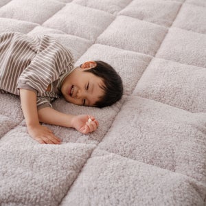 양털 극세사 토퍼 접이식 겨울 차박용