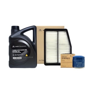 더뉴K5(TF) 2.0가솔린/LPi 엔진오일교환 오일세트 터보씬(4L)+필터35505-3S800