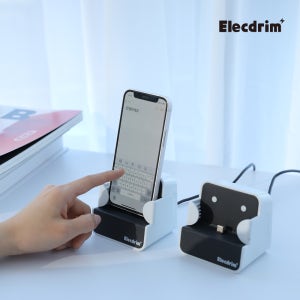 일렉드림 핸드폰 충전기 거치대 C타입 국내생산 탁상용 휴대폰 고속충전기 QC 3.0 지원