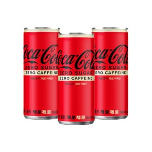 코카콜라 제로 카페인 제로 슈가 250ml 30캔