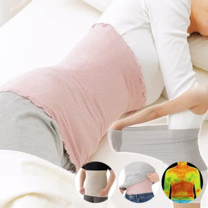 누꾸누꾸 실크 멜로우 임산부 배워머 배 가리개 덮개 임신 준비 산모 산전 산후 복대 얇은 워머 사계절 여름 가능