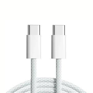 [eGood] C to C 아이폰15 케이블 60W 고속충전 우븐 타입 1m