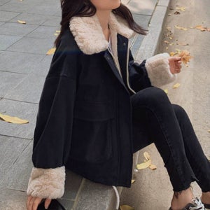 여자 겨울 점퍼 봄 가을 10대 숏 여성 옷 아우터 짧은 잠바 야상 자켓 외투 데일리