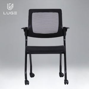 LUGE 루게 ST20 독서실 도서관 접이식 회의실용 강의실 수강의자 블랙/차콜