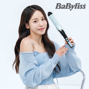 바비리스 봉 고데기 추 천 뿌리 볼륨 물결 아이롱 웨이브 고대기 2289XLK 블루