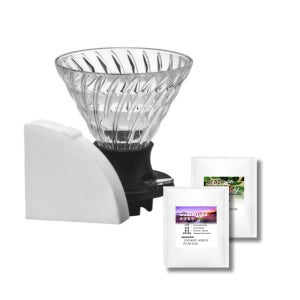 하리오 스위치 침출식 드리퍼 SSD-200-B 여과지40장+원두포함