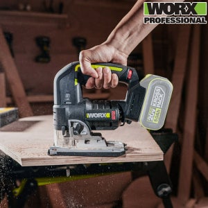 웍스 직쏘기 직소기 충전 무선톱 WU550 본체만