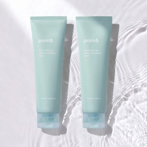 포인트앤 수분 촉 약산성 클렌징 폼 150g 1+1 / 약산성 저자극 젤투폼