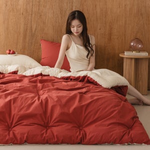 포그니아 메이플 고밀도 순면 먼지없는 사계절 차렵이불 SS