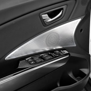 더뉴 티볼리 튜닝 블랙 몰딩 도어스피커 커버 용품