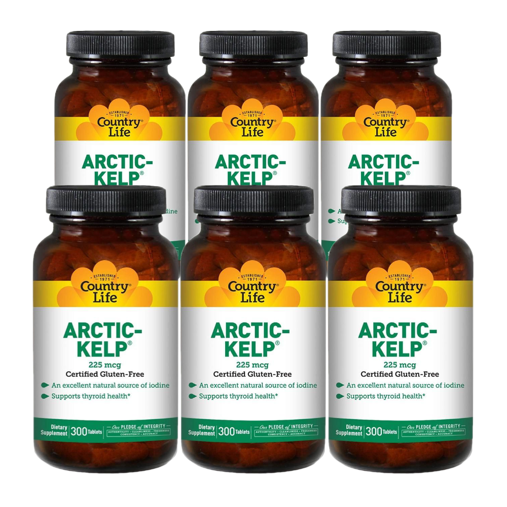 <b>컨트리라이프</b> Kelp 켈프 <b>요오드</b> Iodine 300정 6개