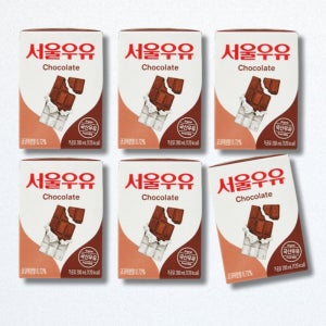 서울우유 초코멸균우유 200ml 240팩