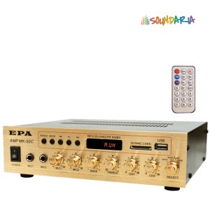 매장용 업소용 방송용 앰프 MK-50C 카페 오디오 미니 스피커 2채널 50W 엠프