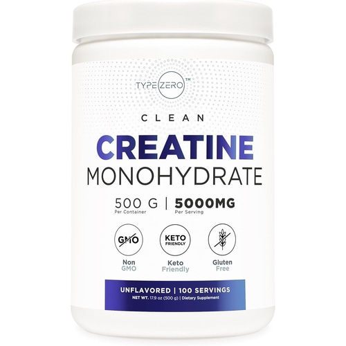 Type Zero 크레아틴 Monohydrate 1회당 5000mg 100회 제공
