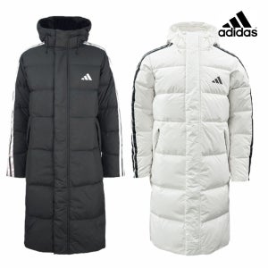 아디다스 롱 패딩 덕 다운 점퍼 파카 겨울 잠바