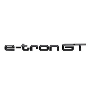 아우디 이트론GT 엠블럼 후면 e-tron gt레터링 블랙색상 순정부품(정품)