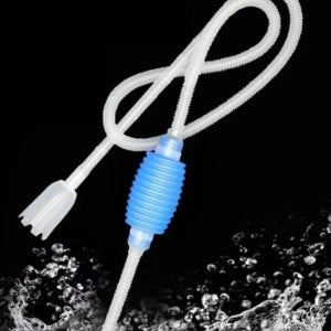 어항청소 자바라 수족관 수동 펌프