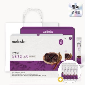 전병태 웰녹 녹용 홍삼 스틱 진액 30포