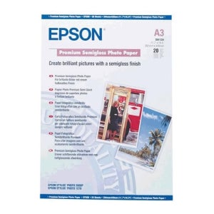 엡손 프리미엄 저광택 포토용지 A3 SO41334 20매 251g