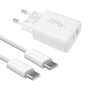 USB-PD 25W 고속충전기 CtoC 케이블 포함 라이트닝 C타입 A타입 아이폰15 아이패드 프로