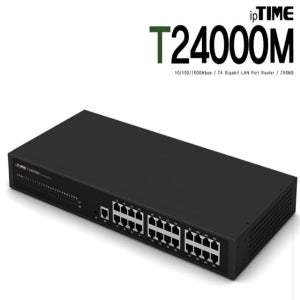 ipTIME T24000M 기업용 사무실 24포트 유선공유기