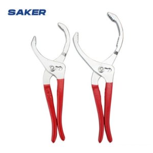 SAKER 자동차 엔진 오일 필터 렌치 85-115mm 현관정 교체 플라이어 공구 대