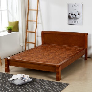 늘품 온열 황토 흙침대 황토불 보료 온돌 침대 카우치 2인용 퀸사이즈 Q