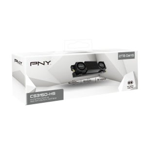 PNY CS3150 Gen5 M.2 NVMe 히트싱크 블랙 (2TB)