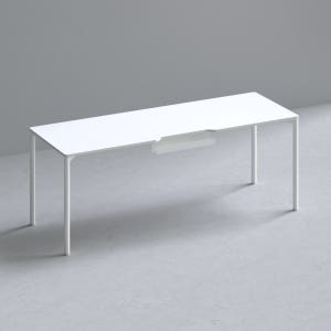 209애비뉴 제로데스크 에보 멀티 2000x700mm, 화이트+화이트