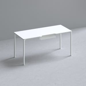209애비뉴 제로데스크 에보 멀티 1600x700mm, 화이트+화이트