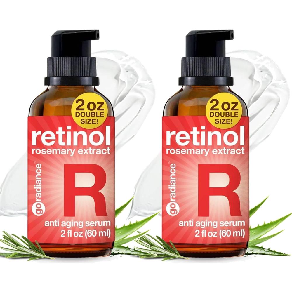Go Radiance 레티놀 세럼 안티에이징 로즈마리 성분 60ml x2팩