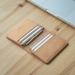 코바스랩 가죽 미들월렛