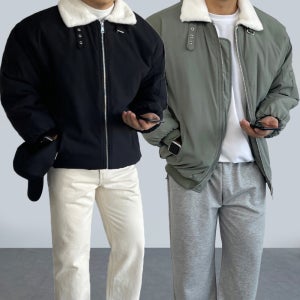 항공무스탕 패딩항공잠바 ma-1항공점퍼