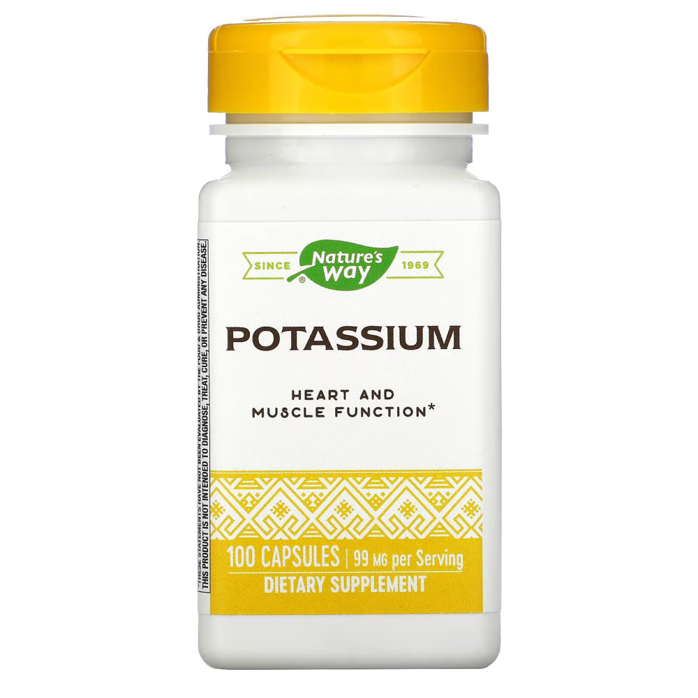 Nature’s Way Potassium 포타슘 칼륨 99mg 100정