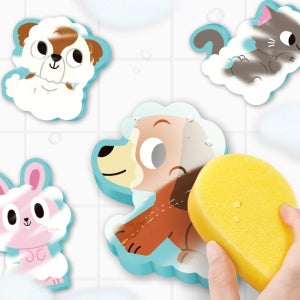 마이리틀타이거 워터 매직 목욕 스티커 12PCS 목욕장난감 물놀이완구