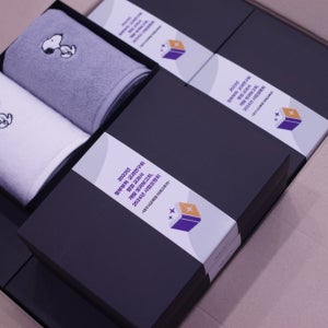 창립기념직원선물 관공서 기념품 창립기념수건 판촉물제작 스누피 리버40세면타월