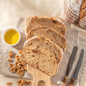 무화과호두깜빠뉴 600g 통밀빵 건강 식사 비건 호밀