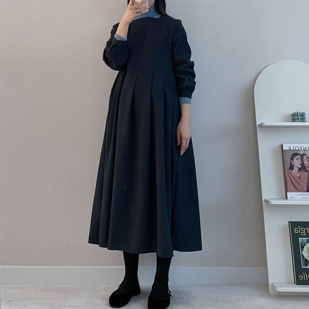 겨울 코듀로이 스퀘어넥 원피스 만삭 <b>임부</b>복 <b>임산부</b> 하객룩