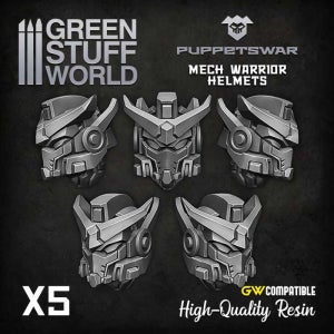 GSW 미니어쳐 컨버전PUPPETSWAR Mech Warrior helmet