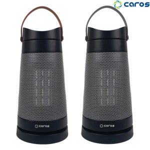 캐로스 PTC 전기 온풍기 히터 CEH-PS1500B 난방기 가정용 사무실 회전형 캠핑용