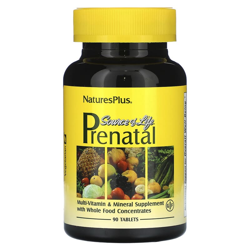 <b>NaturesPlus</b> 임산부종합 비타민 <b>임신</b>중기 수유부 산모 90정