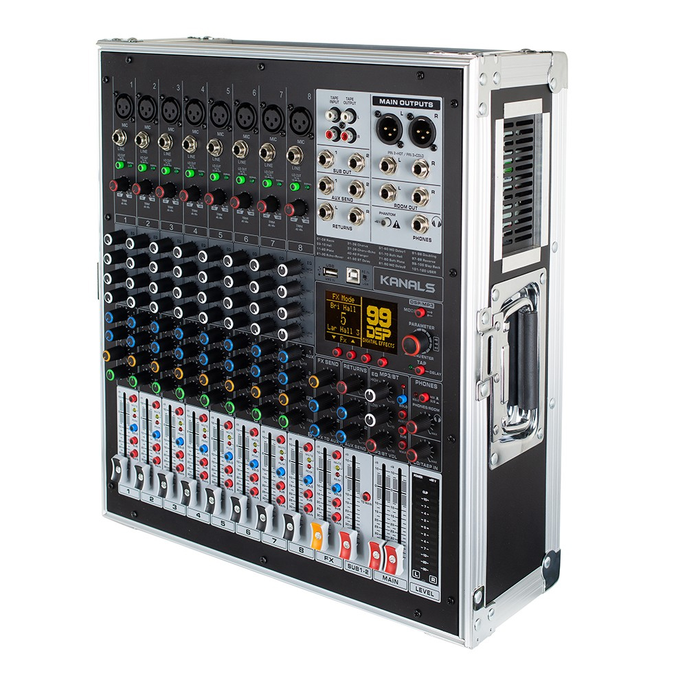카날스 BKT-1400H 랙캐비닛 일체형 파워드믹서