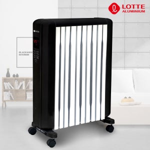 롯데알미늄 전자식 라디에이터 욕실 화장실 동파방지 난방기 10핀 타이머형 LOR-E10T