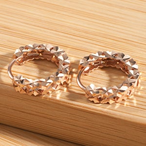 14K18K 하이윈드밀 컷팅 원터치 귀걸이