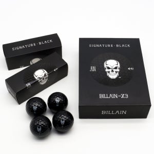 Ver26 [BILLAIN]고탄력골프공 BILLAIN-Z3 시그니처 블랙 3피스 우레탄 세계최초의 3피스 우레탄 블랙컬러 양산